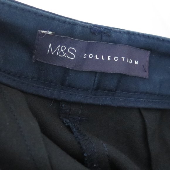M&S Collection - Navy cropped pants - Picture 13 of 15